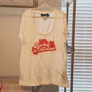 NWOT Harley Davidson Womens tee, size 1W